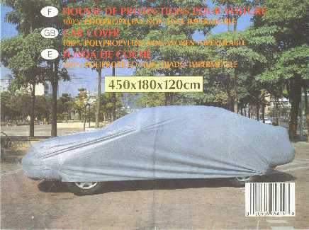 Non Woven Car Cover. If motocycle & boat could be also!